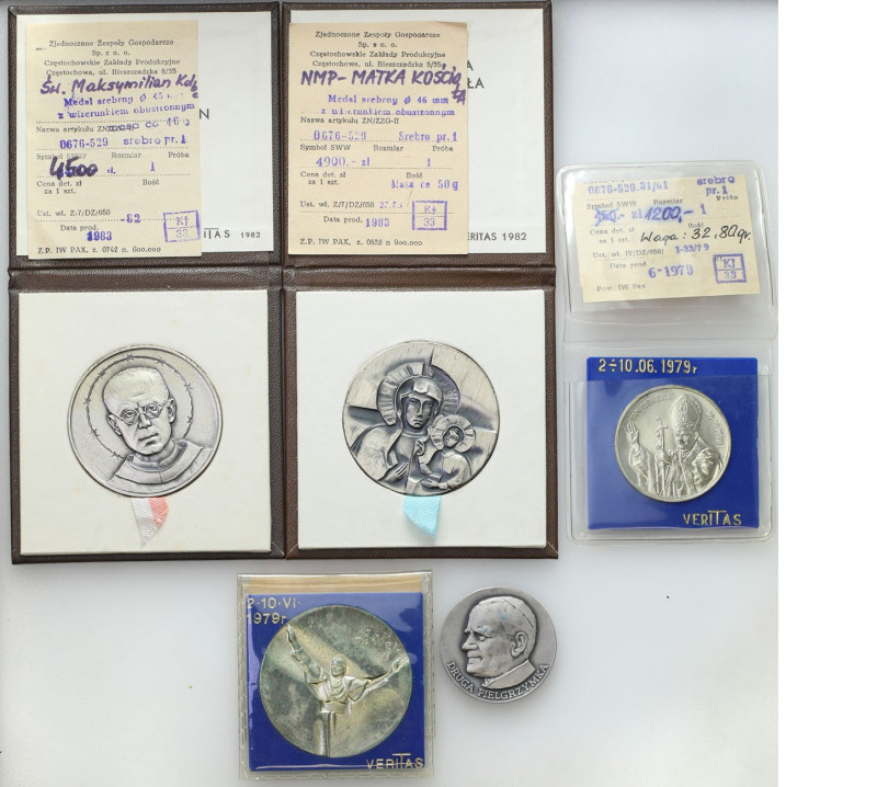 Medals and plaques
POLSKA/ POLAND/ POLEN / POLOGNE / POLSKO

Poland, set of 5...