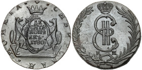 Russia copper coin collection – part two
RUSSIA / RUSSLAND / РОССИЯ / Moscow / Petersburg

Rosja, Catherine II. Siberia. 10 Kopek (kopeck) 1780 KM,...