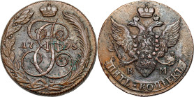 Russia copper coin collection – part two
RUSSIA / RUSSLAND / РОССИЯ / Moscow / Petersburg

Rosja. Catherine II. 5 Kopek (kopeck) 1795 KM, Koływań ...