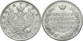 Collection of russian coins
RUSSIA / RUSSLAND / РОССИЯ / Moscow / Petersburg

Rosja. Nicholasj I. Medal koronacyjny 1826 – RARE 

Aw.: Dwugłowy o...
