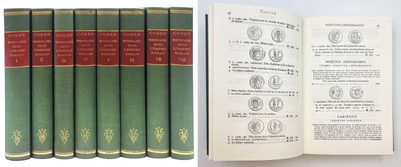 Numismatic literature
MONNAIES SOUS LEMPIRE ROMAIN - Henry Cohen, Reprinted 195...