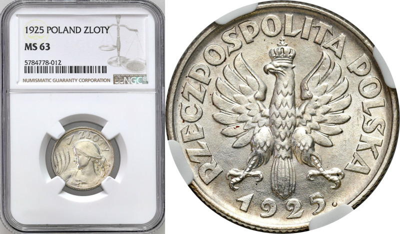 Poland II Republic
POLSKA / POLAND / POLEN / POLOGNE / POLSKO

II RP. 1 zloty...