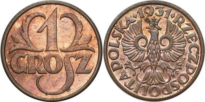 Poland II Republic
POLSKA / POLAND / POLEN / POLOGNE / POLSKO

II RP. 1 grosz...