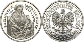 Collection - Nickel Probe Coins
POLSKA / POLAND / POLEN / PATTERN / PRL / PROBE / SPECIMEN

III RP. PROBA / PATTERN Nickel 200.000 zlotych 1993 Kaz...