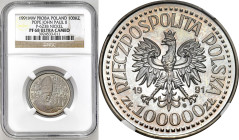 Collection - Nickel Probe Coins
POLSKA / POLAND / POLEN / PATTERN / PRL / PROBE / SPECIMEN

III RP. PROBA / PATTERN Nickel 100.000 zł 1991 John Pau...