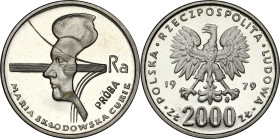 Collection - Nickel Probe Coins
POLSKA / POLAND / POLEN / PATTERN / PRL / PROBE / SPECIMEN

PRL. PROBA / PATTERN Nickel 2000 zlotych 1979 - Maria S...