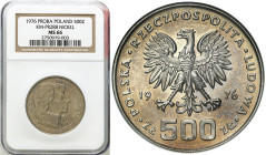 Collection - Nickel Probe Coins
POLSKA / POLAND / POLEN / PATTERN / PRL / PROBE / SPECIMEN

PRL. PROBA / PATTERN Nickel 500 zlotych 1976 – Tadeusz ...