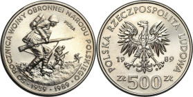 Collection - Nickel Probe Coins
POLSKA / POLAND / POLEN / PATTERN / PRL / PROBE / SPECIMEN

PRL. PROBA / PATTERN Nickel 500 zlotych 1989 – Wojna Ob...