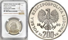 Collection - Nickel Probe Coins
POLSKA / POLAND / POLEN / PATTERN / PRL / PROBE / SPECIMEN

PRL. PROBA / PATTERN Nickel 200 zlotych 1980 Bolesław C...