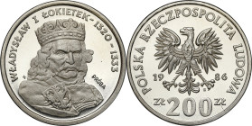 Collection - Nickel Probe Coins
POLSKA / POLAND / POLEN / PATTERN / PRL / PROBE / SPECIMEN

PRL. PROBA / PATTERN Nickel 200 zlotych 1986 - Władysła...