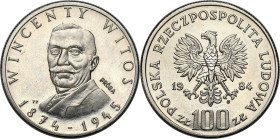 Collection - Nickel Probe Coins
POLSKA / POLAND / POLEN / PATTERN / PRL / PROBE / SPECIMEN

PRL. PROBA / PATTERN Nickel 100 zlotych 1984 - Wincenty...