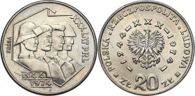 Collection - Nickel Probe Coins
POLSKA / POLAND / POLEN / PATTERN / PRL / PROBE / SPECIMEN

PRL. PROBA / PATTERN Nickel 20 zlotych 1974 - XXX lat P...