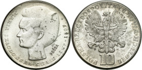 Collection - Nickel Probe Coins
POLSKA / POLAND / POLEN / PATTERN / PRL / PROBE / SPECIMEN

PRL. PROBA / PATTERN Nickel 10 zlotych 1967 Maria Skłod...