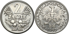 Collection - Nickel Probe Coins
POLSKA / POLAND / POLEN / PATTERN / PRL / PROBE / SPECIMEN

PRL. PROBA / PATTERN Nickel 2 zlote 1959 Jagody – RARE ...