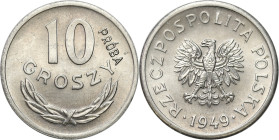 Collection - Nickel Probe Coins
POLSKA / POLAND / POLEN / PATTERN / PRL / PROBE / SPECIMEN

PRL. PROBA / PATTERN Nickel 10 groszy 1949 

Piękny, ...