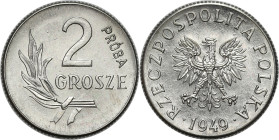 Collection - Nickel Probe Coins
POLSKA / POLAND / POLEN / PATTERN / PRL / PROBE / SPECIMEN

PRL. PROBA / PATTERN Nickel 2 grosze 1949 

Nakład ty...