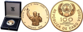 GOLD coins John Paul II - papal sets
POLSKA / POLAND / POLEN / PRL / JAN PAWEL II / JOHN PAUL II / GOLD

Wyspy Zielonego Przylądka 100 Escudos 1990...