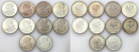Coins Poland People Republic (PRL)
POLSKA / POLAND / POLEN / POLOGNE / POLSKO

PRL. 1000 zlotych 1982 i 1983 John Paul II Pope set 10 pieces 

Ze...