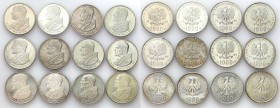 Coins Poland People Republic (PRL)
POLSKA / POLAND / POLEN / POLOGNE / POLSKO

PRL. 1000 zlotych 1982 i 1983 John Paul II Pope set 12 pieces 

Ze...