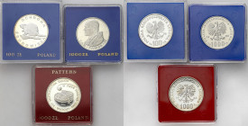Coins Poland People Republic (PRL)
POLSKA / POLAND / POLEN / POLOGNE / POLSKO

PRL. 100 zlotych 1978, 1000 zlotych 1983, 1000 zlotych 1988 (PROBA /...