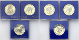 Coins Poland People Republic (PRL)
POLSKA / POLAND / POLEN / POLOGNE / POLSKO

PRL. 100 i 500 zlotych 1981-1986, set 3 pieces 

Zróżnicowany zest...