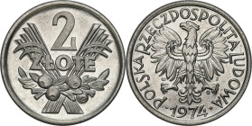 Coins Poland People Republic (PRL)
POLSKA / POLAND / POLEN / POLOGNE / POLSKO

PRL. Jagody 2 zlote 1974 - BEAUTIFUL 

Ładnie zachowana moneta&nbs...