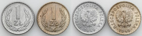 Coins Poland People Republic (PRL)
POLSKA / POLAND / POLEN / POLOGNE / POLSKO

PRL. 1 zlotych 1949, set 2 pieces 

Zestaw zawiera jedną złotówkę ...