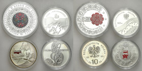 Polish collector coins after 1990
POLSKA / POLAND / POLEN / POLOGNE / POLSKO

Medale i 10 zlotych 2000 – 2011, set 4 pieces 

Zestaw dwóch medali...