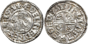 Medieval WORLD coins
GERMANY / ENGLAND / CZECH / GERMAN / GREAT BRITIAN

England, ?thelred II (9781016). Crux denarius 

Aw.: Popiersie władcy w ...