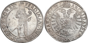 Austria
World coins

Austria. Ferdynand II (1619-1637). Taler (Thaler) 1626, Praga - Very Nice 

Aw.: Stojący cesarz, zwrócony w prawo. W otoku: ...