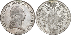 Austria
World coins

Austria, Franciszek II (1792-1835). Taler (Thaler) 1820 m, Milan 

Bardzo ładnie zachowany, ale ze śladem po zawieszce.Daven...