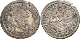 Austria
World coins

Austria, Leopold I (1657-1705). 3 Krajcary 1699, Graz 

Mennicza wada krążka, ale moneta ładnie zachowana.Herinek 1363

De...