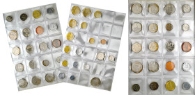 Israel
World coins

Israel, a fused set of 38 coins 

Zróżnicowany zestaw monet.

Details: Cu, Ni, CuZn 
Condition: 1/2 (UNC/EF)