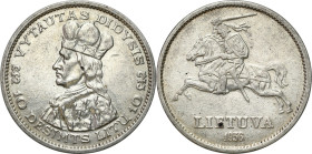 Latvia / Lithuania / Estonia
World coins

Lithuania. 10 liters 1936, Kaunas - book Witold 

Awers ładnie zachowany, rewers przetartyParchimowicz ...