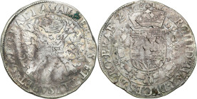 Netherlands
World coins

Spanish Netherlands, Albert and Elizbieta (1598-1621). Patagon without a date, Antwerp 

Patyna.Davenport 4432

Detail...