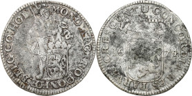 Netherlands
World coins

Netherlands, Westfriesland. Taler (Thaler) (Silverducat (Dukaten)) 1674 - rare year 

Rzadki rocznik. Patyna.Davenport 4...