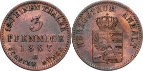 Germany - collection of German coins XVIII-XX centuries
Germany / Deutschland / German / Deutsch / German coins / Reichsmark

 Germany, Anhalt-Bern...