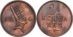 Germany - collection of German coins XVIII-XX centuries
Germany / Deutschland / German / Deutsch / German coins / Reichsmark

Germany, Bremen. 2 1/...
