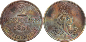 Germany - collection of German coins XVIII-XX centuries
Germany / Deutschland / German / Deutsch / German coins / Reichsmark

 Germany. 2 Fenigi 18...