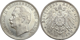 Germany - collection of German coins XVIII-XX centuries
Germany / Deutschland / German / Deutsch / German coins / Reichsmark

Germany, Baden. 3 bra...