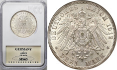 Germany - collection of German coins XVIII-XX centuries
Germany / Deutschland / German / Deutsch / German coins / Reichsmark

Germany, Lubeka. 3 br...