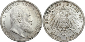 Germany - collection of German coins XVIII-XX centuries
Germany / Deutschland / German / Deutsch / German coins / Reichsmark

Germany, Wrttemberg. ...