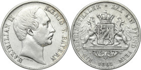 Germany
Germany / Deutschland / German / Deutsch / German coins / Reichsmark

Germany, Bavaria. Maximilian II Joseph (1848-1864). Thaler (Thaler) 1...