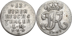 Germany
Germany / Deutschland / German / Deutsch / German coins / Reichsmark

Germany, Prussia. Frederick II (1740-1786). 1/12 Taler (Thaler)a 1741...