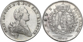 Germany
Germany / Deutschland / German / Deutsch / German coins / Reichsmark

Germany, Saxony. Frederick August III. Taler (Thaler) 1766 EDC, Dresd...