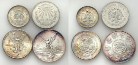 Mexico
World coins

Mexico. 50 centimes and 1 peso 1935, 1 onza 1984 and 2000, set of 4 coins 

Monety w różnym stanie zachowania w przedziale od...
