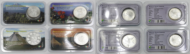 Mexico
World coins

Mexico. Libertad 1991 - 2001 - set of 4 pieces 

Monety...
