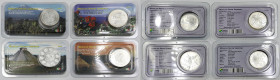 Mexico
World coins

Mexico. Libertad 1991 - 2001 - set of 4 pieces 

Monety uncjowe w menniczym stanie zachowania, w zestawie z blistrami.

Det...