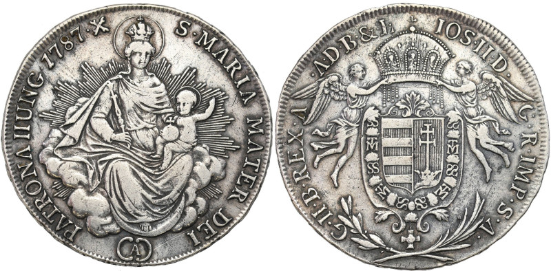 Ungarn
World coins

Hungary, Joseph II (17801790). 1/2 Taler (Thaler)a 1787 A...