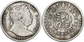 Great Britain
World coins

Great Britain, George III (17601820). 1/2 crown 1817, London 

Patyna. Wytarte najwyższe partie reliefu.Seaby 3788

...